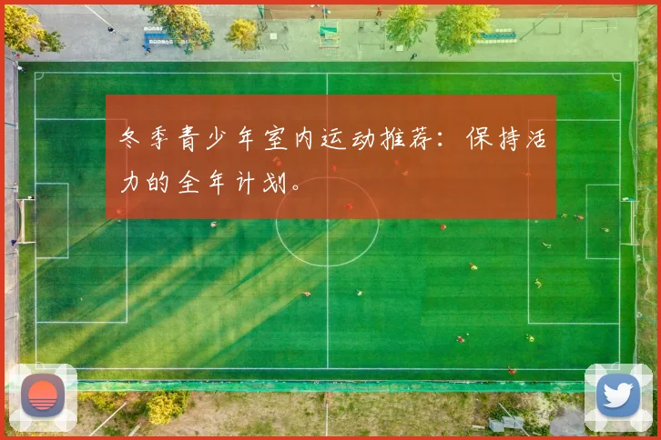 冬季青少年室内运动推荐:保持活力的全年计划。